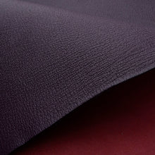 Load image into Gallery viewer, France Goat Skin - Crispe Leather [Dark Purple] 0.40~0.45 m2, Finished Goatskin Leather (NOT Cutting size) Leather crafting MLT- P0000DEI
