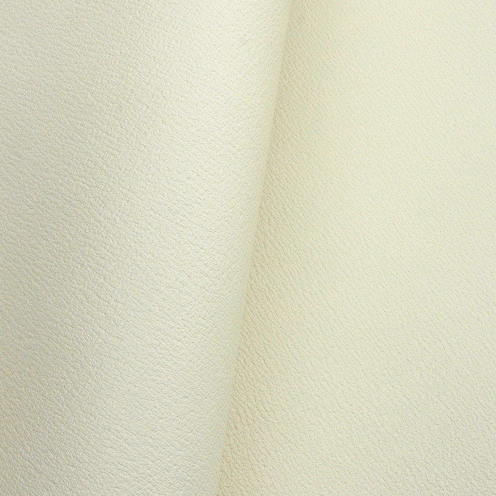 France Goat Skin - Crispe Leather [Ivory] 0.35~0.40 m2, Finished Goatskin Leather (NOT Cutting size) Leather crafting MLT- P0000DEK