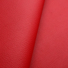 Load image into Gallery viewer, France Goat Skin - Crispe Leather [Red] 0.50~0.55 m2, Finished Goatskin Leather (NOT Cutting size) Leather crafting MLT- P0000DEM
