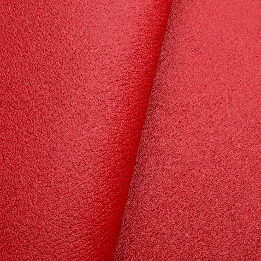 France Goat Skin - Crispe Leather [Red] 0.50~0.55 m2, Finished Goatskin Leather (NOT Cutting size) Leather crafting MLT- P0000DEM