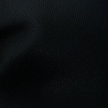 Load image into Gallery viewer, France Goat Skin - Crispe Leather [Black] 0.35~0.40 m2, Finished Goatskin Leather (NOT Cutting size) Leather crafting MLT- P0000DEN
