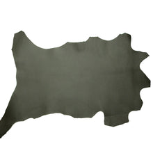 Load image into Gallery viewer, France Goat Skin - Crispe Leather [Grey] 0.35~0.40 m2, Finished Goatskin Leather (NOT Cutting size) Leather crafting MLT- P0000DFH
