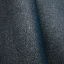 Load image into Gallery viewer, France Goat Skin - Crispe Leather [Light Navy] 0.45~0.50 m2, Finished Goatskin Leather (NOT Cutting size) Leather crafting MLT- P0000DFJ
