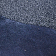 Load image into Gallery viewer, France Goat Skin - Crispe Leather [Light Navy] 0.45~0.50 m2, Finished Goatskin Leather (NOT Cutting size) Leather crafting MLT- P0000DFJ
