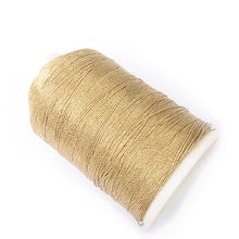 Load image into Gallery viewer, Grossy Metal Thread,High Quality Polyester thread and metal, Diameter 0.4~0.5mm- Length 60m(656 yd) -MLT-P0000BTT
