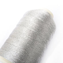 Load image into Gallery viewer, Grossy Metal Thread,High Quality Polyester thread and metal, Diameter 0.4~0.5mm- Length 60m(656 yd) -MLT-P0000BTT
